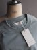画像17: Still By Hand(スティルバイハンド) 強燃天竺サドルスリーブTシャツ ペールブルー