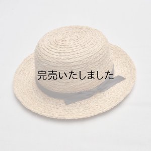 画像1: Sashiki(サシキ) 麦わら帽子 RA253-SM グレー