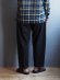 画像8: Style Craft Wardrobe(スタイルクラフトワードローブ) PANTS #9 cotton linen typewriter BLACK