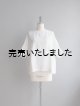 画像: jujudhau(ズーズーダウ) WIDE SHIRTS-ワイドシャツ- リネンコットンホワイト
