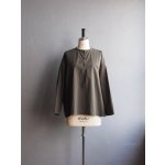 画像: jujudhau(ズーズーダウ) HENRY SHIRTS-ヘンリーシャツ- カーキ