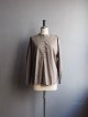 画像: jujudhau(ズーズーダウ) 12BUTTON SHIRTS-12ボタンシャツ-グレージュ