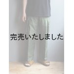 画像: 【サイズ2ラスト1本】ARAN(アラン) and ordinary.別注 / M-49カーゴパンツ ミリタリーモールスキン カーキグリーン