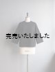 画像: LAMOND(ラモンド) ORGANIC COTTON FOOTBALL TEE-ブラック
