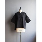 画像: DUI JUJUDHAU BOX SHIRTSボックスシャツ- リネンコットンブラック