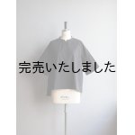 画像: DUI JUJUDHAU(デュイ ズーズーダウ) BOX SHIRTSボックスシャツ- リネンコットンブラック