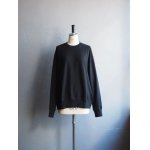 画像: alvana(アルヴァナ) B.D SWEAT TEE SHIRTS(空紡)  ブラック