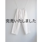 画像: pub(ピューブ) コットンリネンウェーブ イージーパンツ ライトグレー