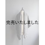 画像: HONNETE(オネット) Wide Stole-ワイドストール-トップグレー