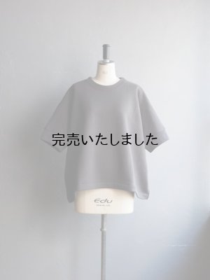 画像1: HONNETE(オネット) WIDE TEE-グレー