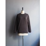 画像: Style Craft Wardrobe(スタイルクラフトワードローブ) T-SWEATER(WOOL RIB) ウォルナット