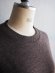 画像7: Style Craft Wardrobe(スタイルクラフトワードローブ) T-SWEATER(WOOL RIB) ウォルナット