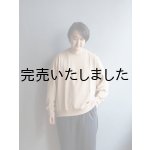 画像: Still By Hand(スティルバイハンド) ハイゲージピボッドスリーブスウェット ダスティーオレンジ