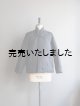 画像: ASEEDONCLOUD(アシードンクラウド) Fog collector's blouse ネイビー(Sankayo embroidery quilt)