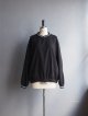 画像: AKWA(アクア)  PULL OVER CLASSIC SHIRTS - ブラック