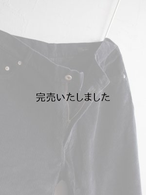 画像8: alvana(アルヴァナ) CORDUROY DYLAN STRAIGHT PANTS - インクブラック