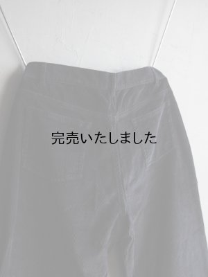 画像11: alvana(アルヴァナ) CORDUROY DYLAN STRAIGHT PANTS - インクブラック