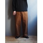 画像: alvana(アルヴァナ) DUCK BAKER PANTS ブラウン