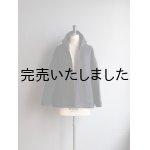 画像: DUI JUJUDHAU(デュイ ズーズーダウ) EASY PARKA-イージーパーカ-SWEAT BLACK (裏起毛)