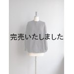 画像: jujudhau(ズーズーダウ) 12BUTTON SHIRTS-12ボタンシャツ-ウールコットンチェック