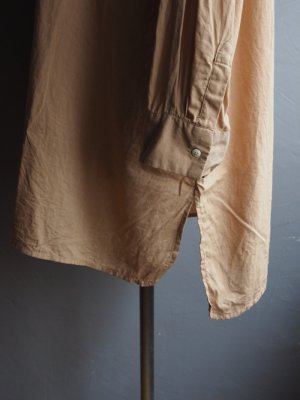 画像12: jujudhau(ズーズーダウ) BAND COLLAR SHIRTS-バンドカラーシャツ-ベージュ