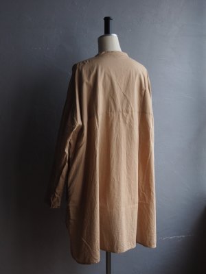 画像14: jujudhau(ズーズーダウ) BAND COLLAR SHIRTS-バンドカラーシャツ-ベージュ