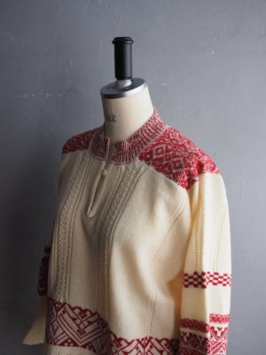 画像11: ASEEDONCLOUD(アシードンクラウド) Seiyako jacquard blouse オフホワイト