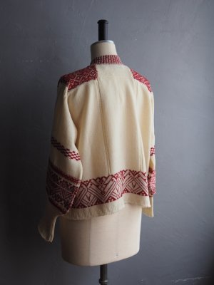 画像15: ASEEDONCLOUD(アシードンクラウド) Seiyako jacquard blouse オフホワイト