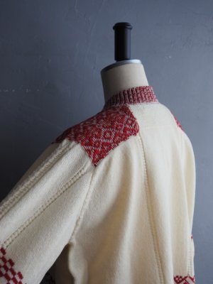 画像17: ASEEDONCLOUD(アシードンクラウド) Seiyako jacquard blouse オフホワイト