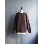 画像: alvana(アルヴァナ) 5G WOOL KNIT ブラウン