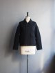画像: LAMOND(ラモンド) DOUBLE WEAVE WOOL BLOUSON ブラック