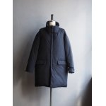 画像: LAMOND(ラモンド) LIGHT SHELL STAND DOWN COAT ブラック