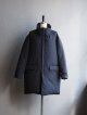 画像: LAMOND(ラモンド) LIGHT SHELL STAND DOWN COAT ブラック