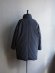 画像3: LAMOND(ラモンド) LIGHT SHELL STAND DOWN COAT ブラック