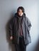 画像4: Style Craft Wardrobe(スタイルクラフトワードローブ) WADDED HOODED COAT ブラウングレー