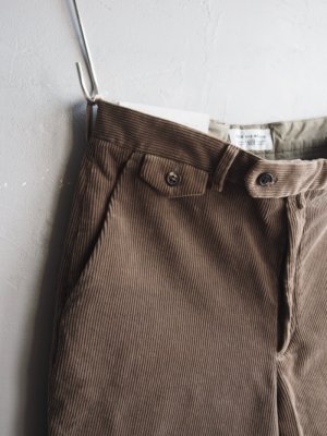画像9: ENDS and MEANS(エンズアンドミーンズ) Grandpa Cord Trousers グレーカーキ