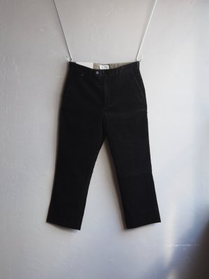 画像1: ENDS and MEANS(エンズアンドミーンズ) Grandpa Cord Trousers ブラック