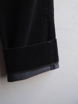 画像9: ENDS and MEANS(エンズアンドミーンズ) Grandpa Cord Trousers ブラック