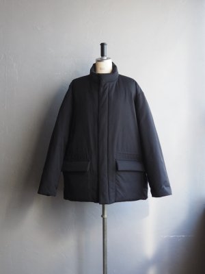 画像1: Still By Hand(スティルバイハンド) フレンチダックダウンジャケット インクブラック