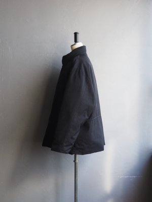 画像2: Still By Hand(スティルバイハンド) フレンチダックダウンジャケット インクブラック