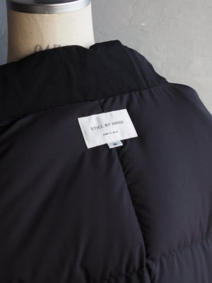 画像20: Still By Hand(スティルバイハンド) フレンチダックダウンジャケット インクブラック