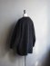 画像4: HONNETE(オネット) Boa Oversized No Collar Jacket-ブラック