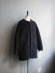 画像5: HONNETE(オネット) Boa Oversized No Collar Jacket-ブラック