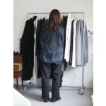 画像: pub(ピューブ) オーガニックコットンぼかし染プルオーバーブラウス ブラックグレー