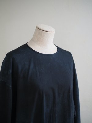 画像9: pub(ピューブ) オーガニックコットンぼかし染ワンピース ブラックグレー