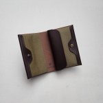 画像: POSTALCO(ポスタルコ)  CARD & COIN WALLET Olive Green