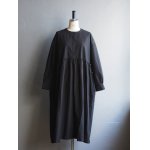 画像: DUI JUJUDHAU(デュイ ズーズーダウ)FLY FRONT DRESS-フライフロントドレス L/C BLACK