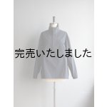 画像: Still By Hand(スティルバイハンド)  ナイロンアノラックブルゾン ブラック