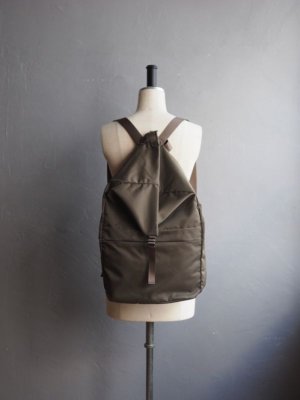 画像1: STUFF(スタッフ) Leaf Spring Backpack No.2 Nylon Twill Olive