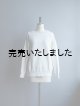 画像: Indian Hill Knitting Service(インディアンヒルニッティングサービス) 60s Style Freedom Sleeve Sweat Vintage White